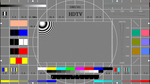 Chinese HDTV test card