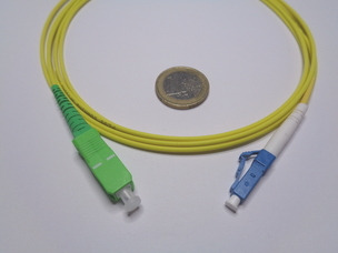 SC/APC to LC/PC patch cord